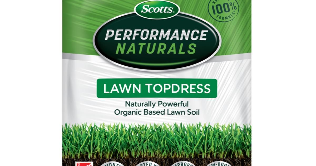Scotts natural sales lawn food