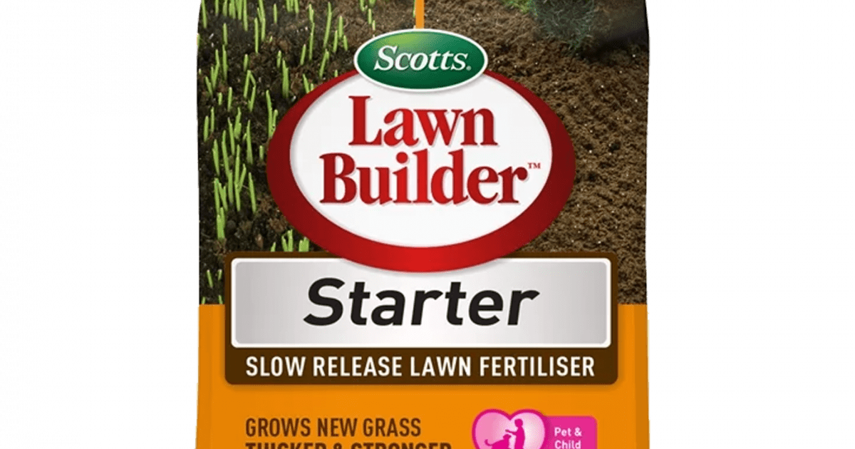 Scotts Lawn Builder™ Starter Slow Release Lawn Fertiliser 4KG, 4KG