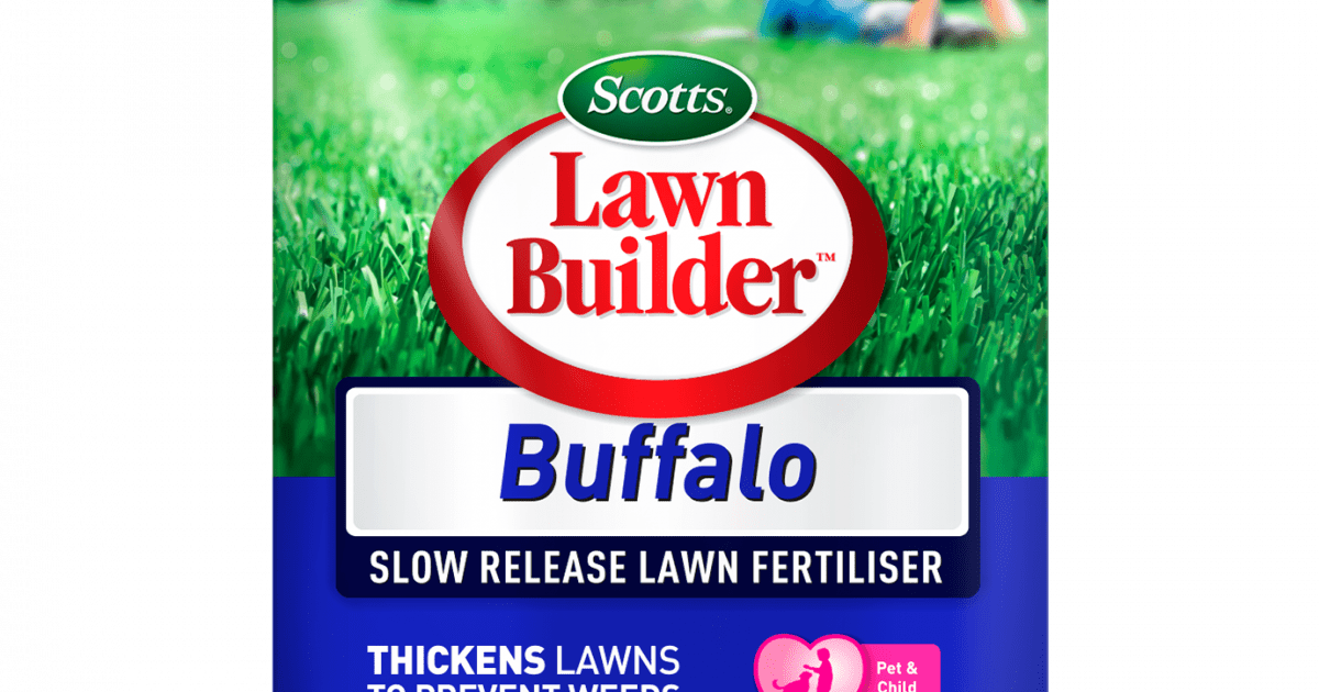 Scotts Lawn Builder™ Buffalo Slow Release Lawn Fertiliser , 15KG Love