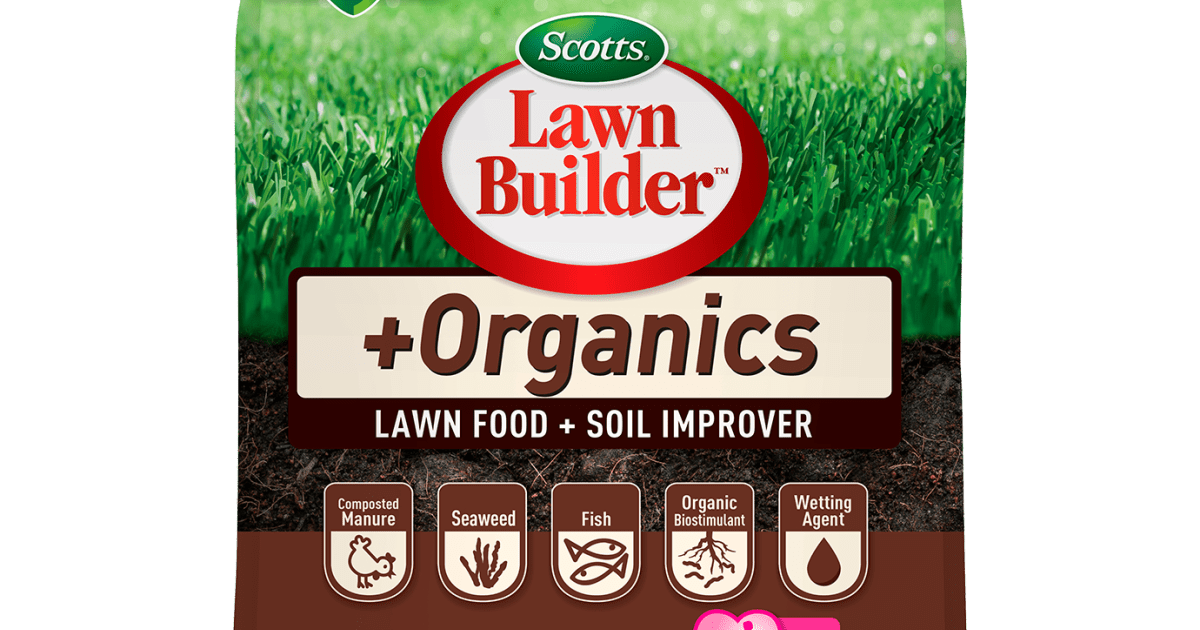 Scotts Lawn Builder Organics Lawn Food Soil Improver 8KG