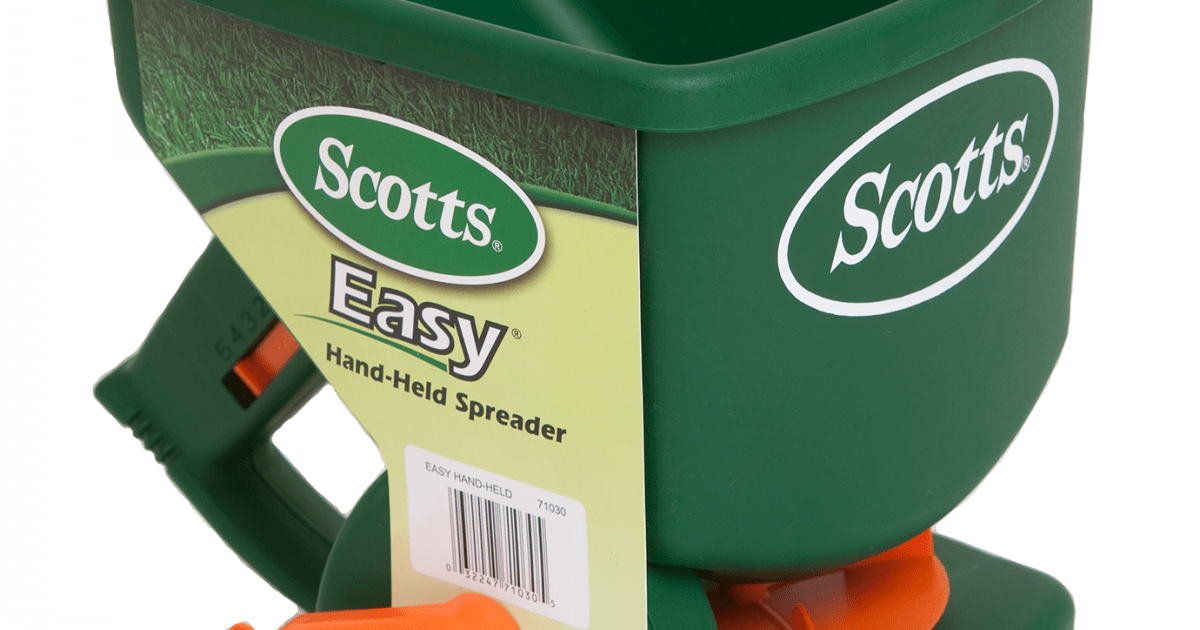 Scotts® Easy Handheld Fertiliser Spreader, Easy Spreader Love The Garden