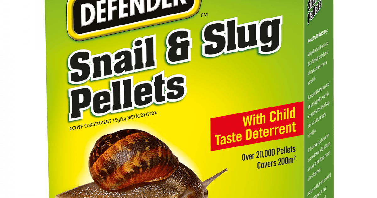 Slug bait pellets clearance