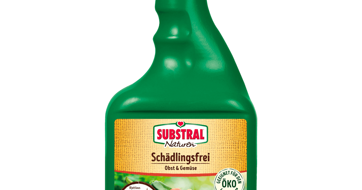 SUBSTRAL® Naturen® Bio Schädlingsfrei Obst & Gemüse, 750 ml | Liebe