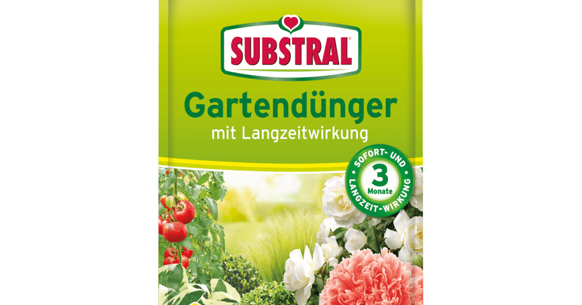 Produktbild von SUBSTRAL Gartendünger Mit Langzeitwirkung - 2x5 Kg Für üppiges Wachstum