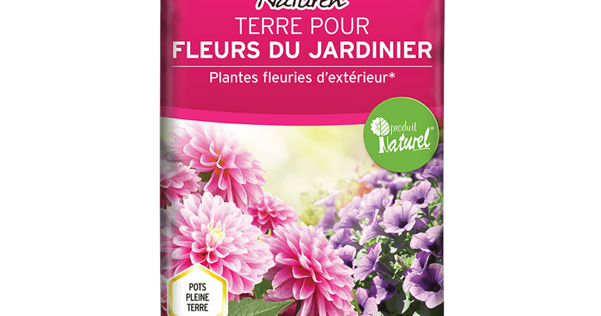 Terre Pour Fleurs Du Jardinier 40l La Pause Jardin