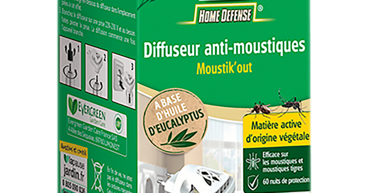 Prise anti-moustiques FINITO® GREEN