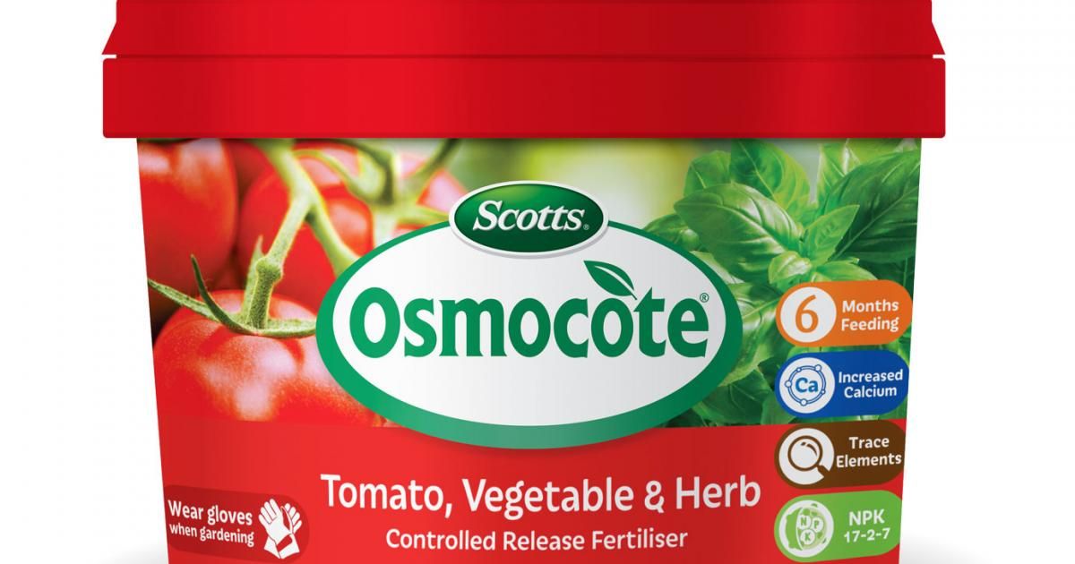 Scotts Osmocote® Controlled Release Fertiliser Vegetable, Tomato, Herb & Garden Beds, 500g