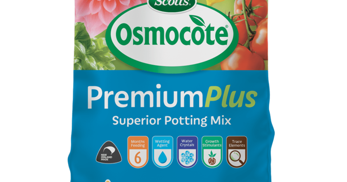 Scotts Osmocote® Premium Plus Potting Mix, 30L Love The Garden