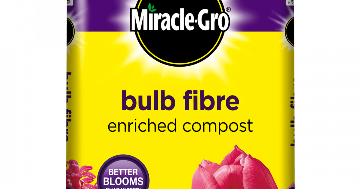 MiracleGro® Bulb Fibre Enriched Compost lovethegarden