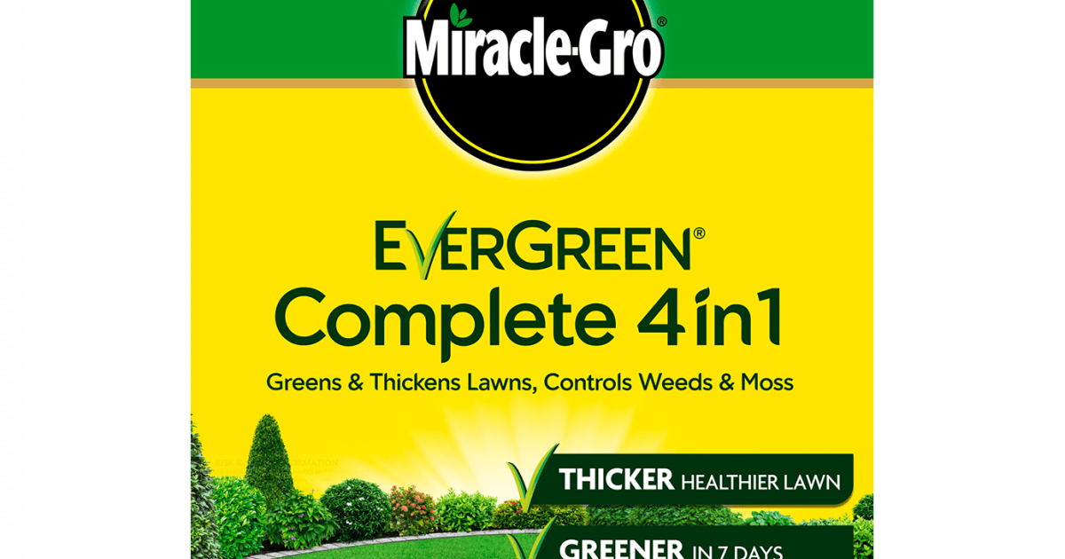 Miracle Gro Evergreen Complete 4 In 1 2 8kg Carton Love The