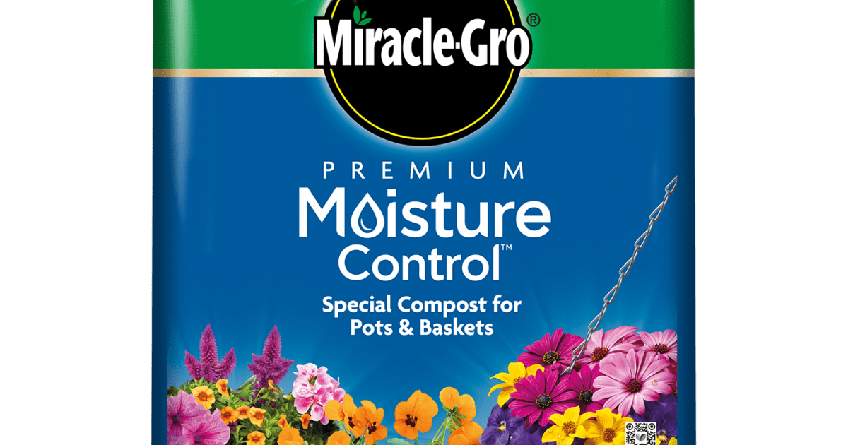 MiracleGro® Premium Moisture Control Compost for Pots & Baskets 20 litres