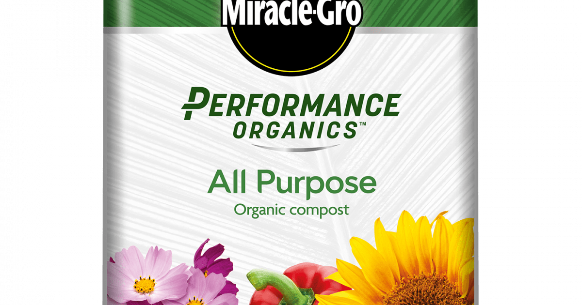Miracle Gro Performance Organics All Purpose Compost 40 Litres