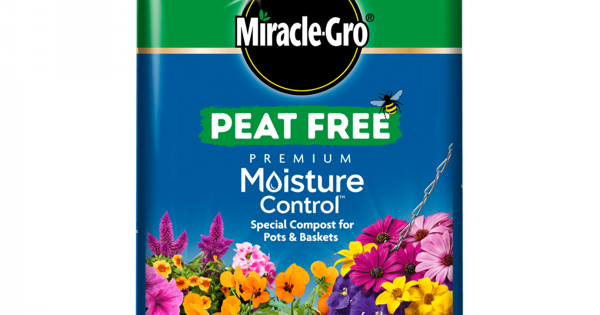 MiracleGro® Peat Free Premium Moisture Control Compost for Pots