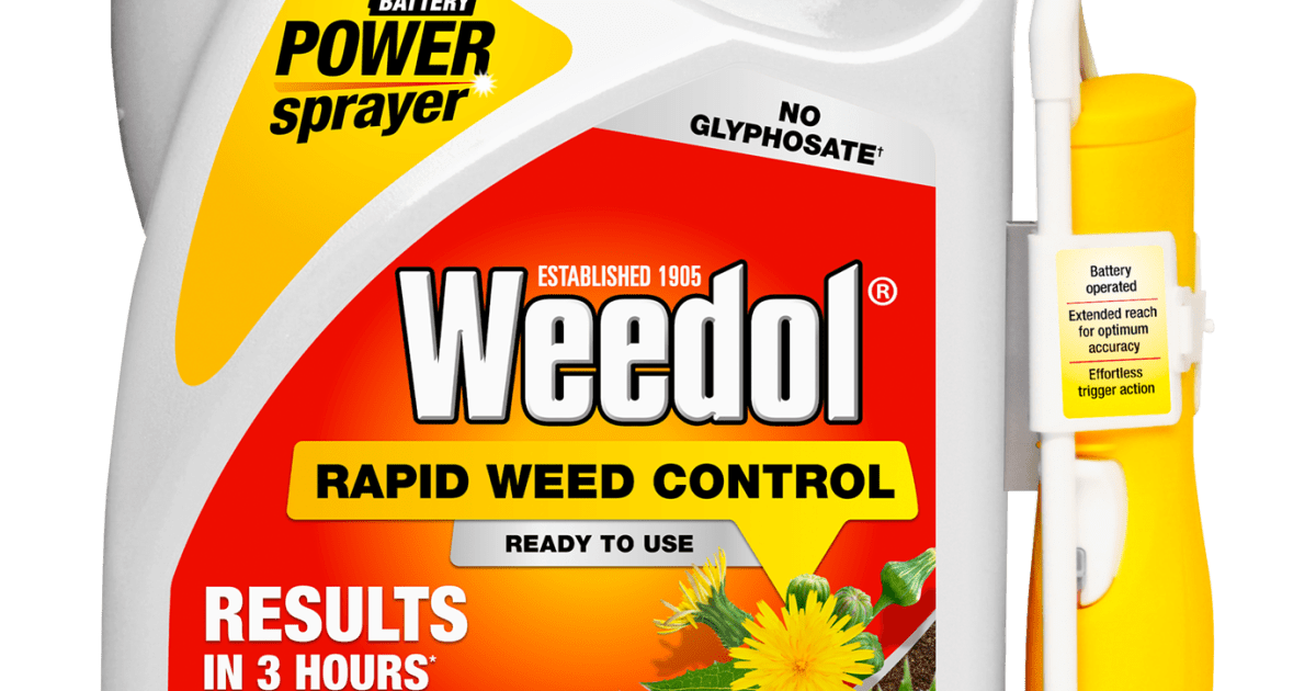 Weedol® Rapid Weed Control (Ready To Use) 5 litres power sprayer