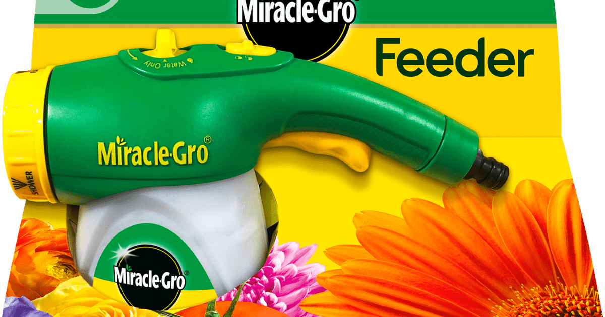 Miracle gro feeder hotsell