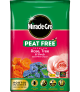 Miracle-Gro® Peat Free Premium Rose, Tree &amp; Shrub Compost

