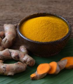 Turmeric in a bowl