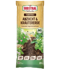 SUBSTRAL® Naturen® Anzucht &amp; Kräutererde Bio &amp; Torffrei

