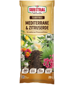 SUBSTRAL® Naturen® Mediterrane &amp; Zitrus Erde Bio &amp; Torffrei
