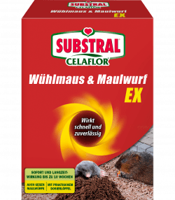 SUBSTRAL® Celaflor® Wühlmaus &amp; Maulwurf Ex