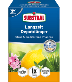 SUBSTRAL® Langzeit Depotdünger für Zitrus und mediterrane Pflanzen
