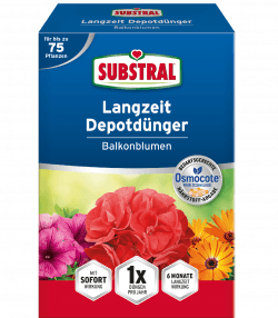 SUBSTRAL® Langzeit Depotdünger für Balkonblumen
