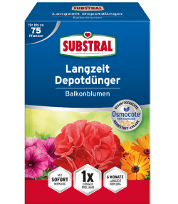 SUBSTRAL® Langzeit Depotdünger für Balkonblumen

