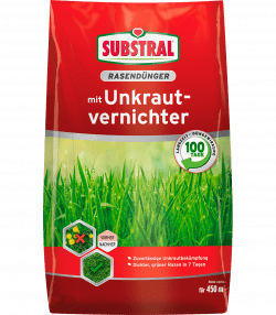 SUBSTRAL® Rasendünger mit Unkrautvernichter
