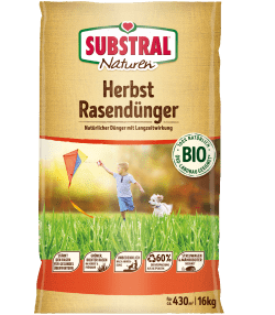SUBSTRAL® Naturen® Herbst Rasendünger Bio
