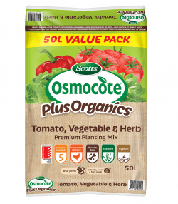 Scotts Osmocote® Plus Organics Tomato, Vegetable &amp; Herb Planting Mix
