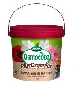Scotts Osmocote® Plus Organics Roses, Gardenias &amp; Azaleas Plant Food &amp; Soil Improver
