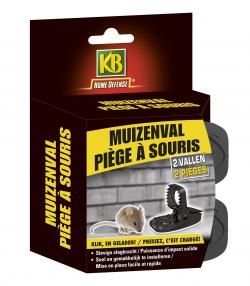 KB® Home Defense &#039;Press &#039;N Set&#039; Piège à souris - nouveau modèle
