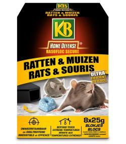 KB® Home Defense Ratten &amp; Muizen Rasofloc Secure Bloc
