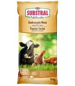 Substral Naturen Gedroogde Mest Van Koeien en Kippen
