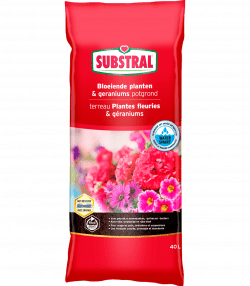 Substral Terreau Pour Plantes Fleuries &amp; Géraniums
