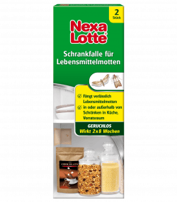 Nexa Lotte® Schrankfalle für Lebensmittelmotten
