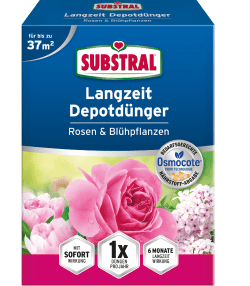 SUBSTRAL® Langzeit Depotdünger für Rosen &amp; Blühpflanzen
