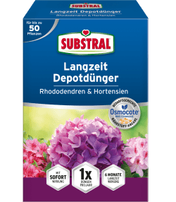 SUBSTRAL® Langzeit Depotdünger für Rhododendren &amp; Hortensien

