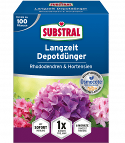 SUBSTRAL® Langzeit Depotdünger für Rhododendren &amp; Hortensien

