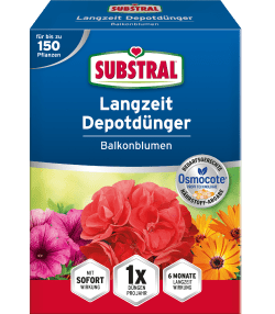 SUBSTRAL® Langzeit Depotdünger für Balkonblumen
