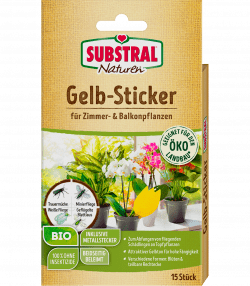 SUBSTRAL® Naturen® Gelb-Sticker
