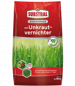 SUBSTRAL® Rasendünger mit Unkrautvernichter
