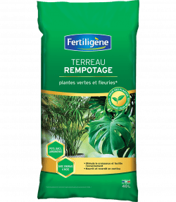 Fertiligène terreau rempotage plantes vertes et fleuries