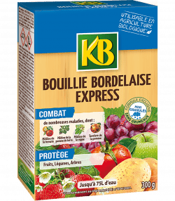KB bouillie bordelaise, granulés solubles
