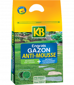 KB engrais gazon anti-mousse