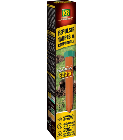 KB Home Defense ® Répulsif taupes vibrations
