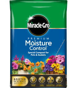 Miracle-Gro® Premium Moisture Control Compost for Pots &amp; Baskets
