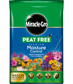 Miracle-Gro® Peat Free Premium Moisture Control Compost for Pots &amp; Baskets
