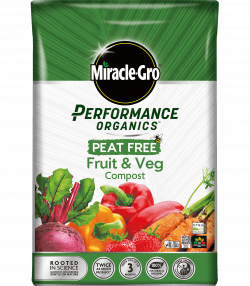 Miracle-Gro® Performance Organics Peat Free Fruit &amp; Veg Compost
