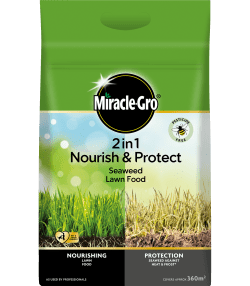 Miracle-Gro® 2 in 1 Nourish &amp; Protect Seaweed Lawn Food

